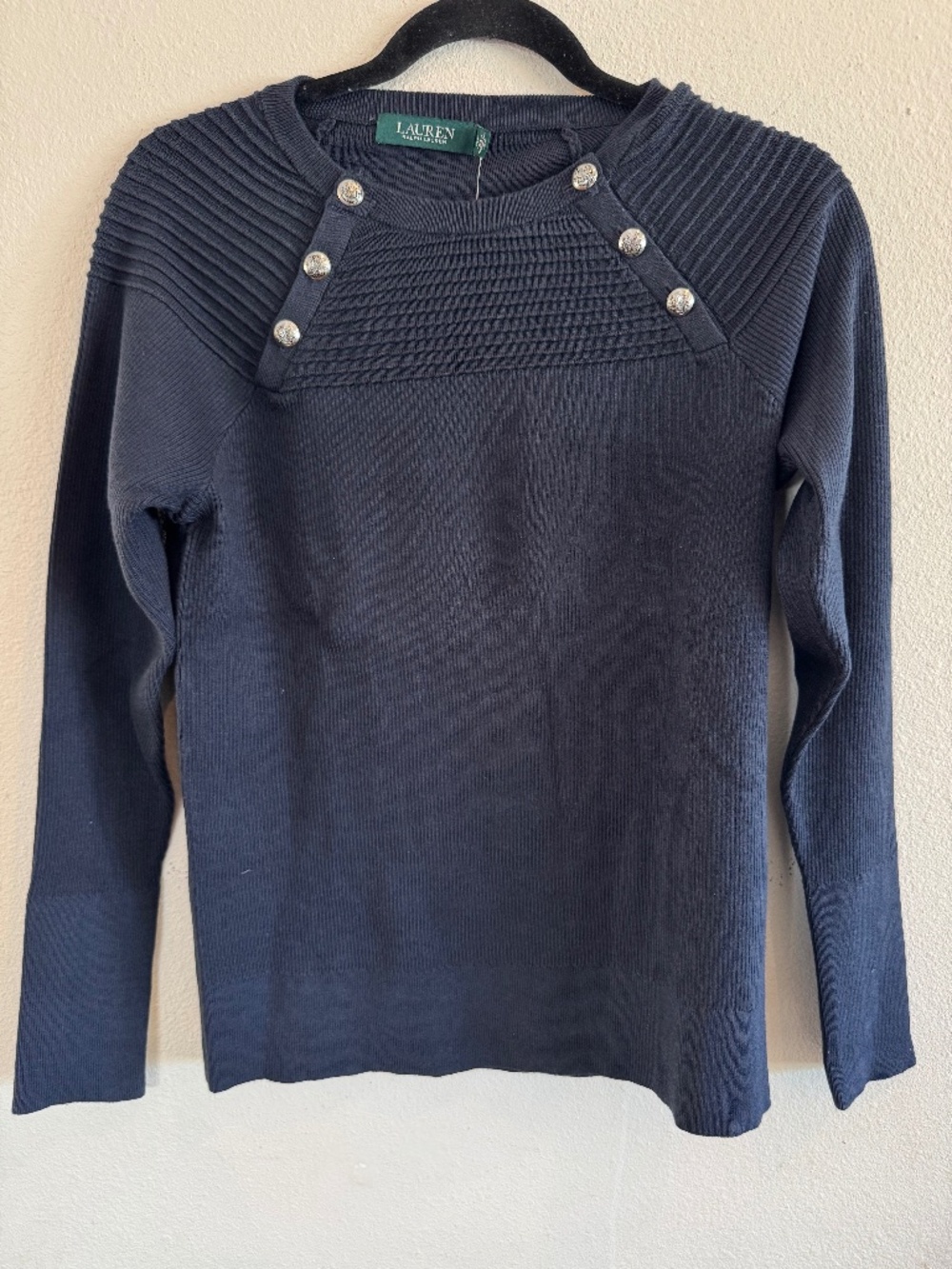 Lauren Ralph Lauren Blue Sweater Size L